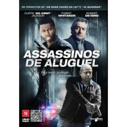 DVD Assassinos de Aluguel - Robert de Niro, 50 Cent