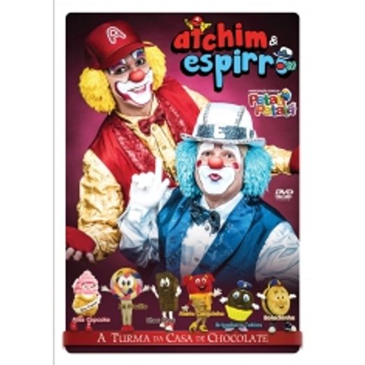 DVD Atchim & Espirro - a Turma da Casa de Chocolate - 2012