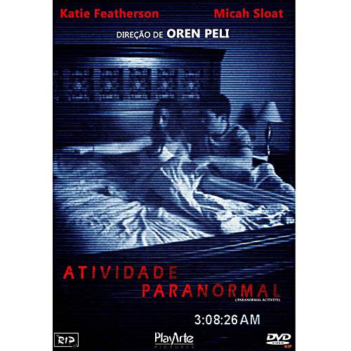 DVD Atividade Paranormal