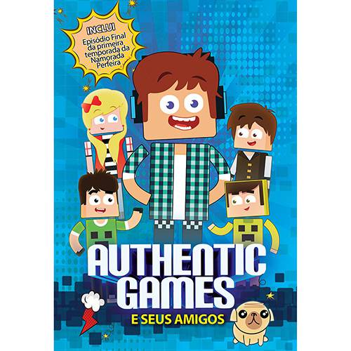 DVD Authentic Games - e Seus Amigos
