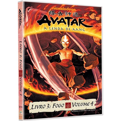 DVD Avatar - Livro 3: Fogo (Vol.4)
