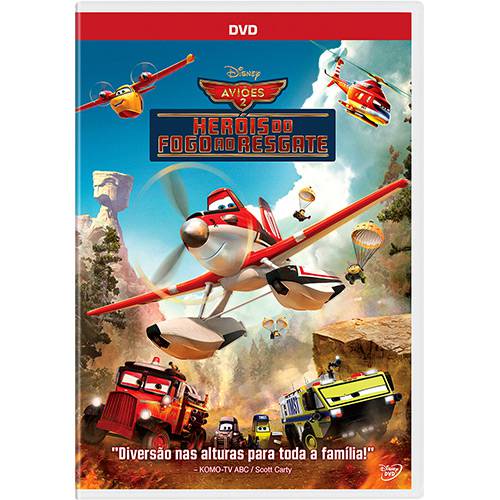 DVD - Aviões 2: Heróis do Fogo ao Resgate