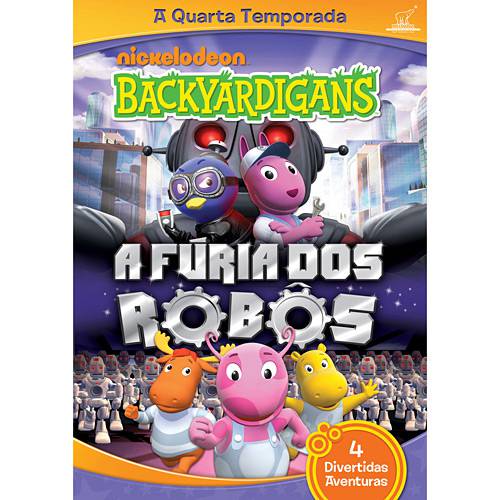DVD Backardigans Vol 1- a Fúria dos Robôs