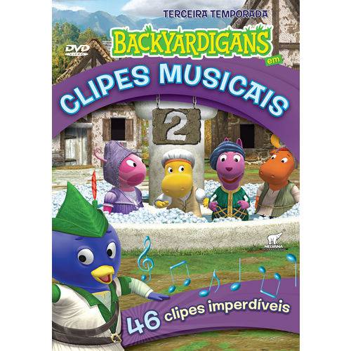 DVD Backyardigans Clipes Musicais Vol.01 46 Clipes