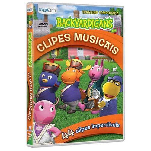 Dvd - Backyardigans - Clipes Musicais