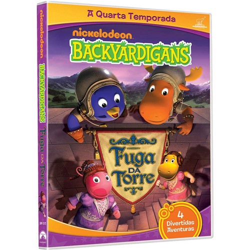 DVD Backyardigans - Fuga da Torre