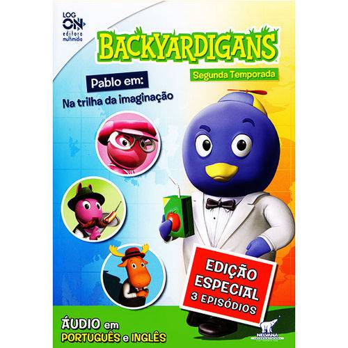 DVD - Backyardigans - Pablo Em: na Trilha da Imaginação