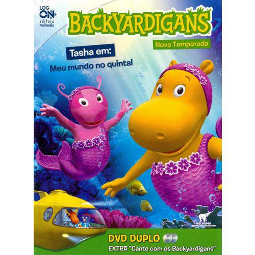 DVD Backyardigans Tasha Meu Mundo no Quintal