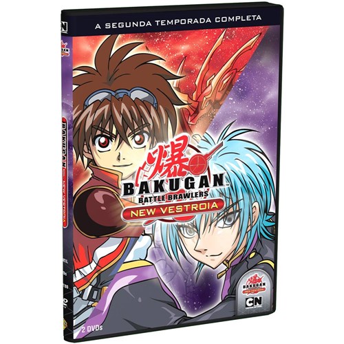 DVD Bakugan New Vestroia: a 2ª Temporada Completa