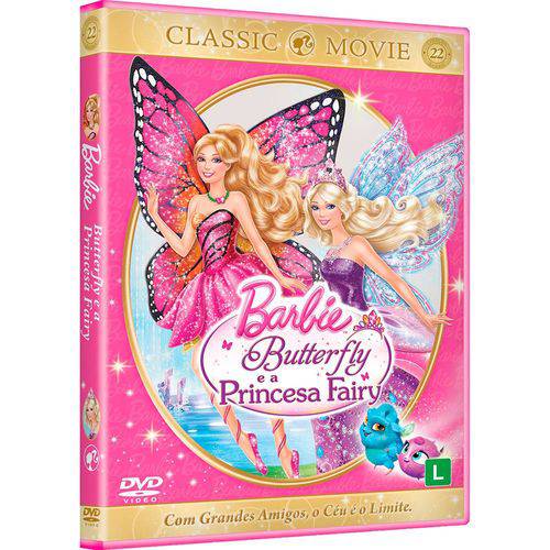 DVD Barbie Butterfly e a Princesa Fairy