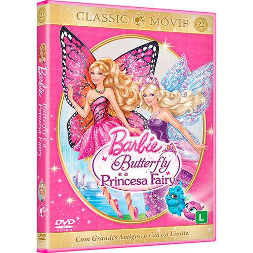 DVD Barbie Butterfly e a Princesa Fairy