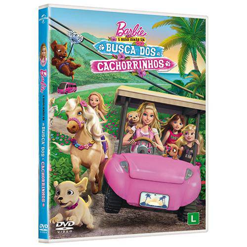 Dvd - Barbie e Suas Irmãs em Busca dos Cachorrinhos