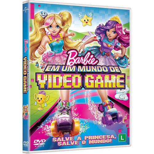 DVD - Barbie em um Mundo de Video Game