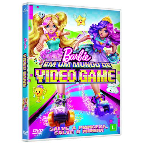 Dvd - Barbie em um Mundo de Video Game