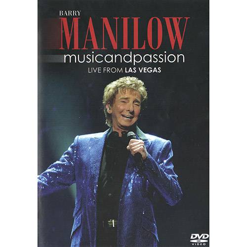 DVD - Barry Manilow - Music And Passion - Live From Las Vegas