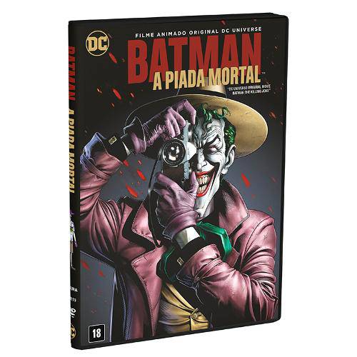 Dvd - Batman: a Piada Mortal - Filme Animado Dc Universe