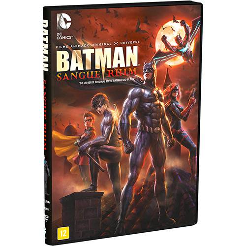 DVD Batman Sangue Ruim - Filme Animado Original DC Universe