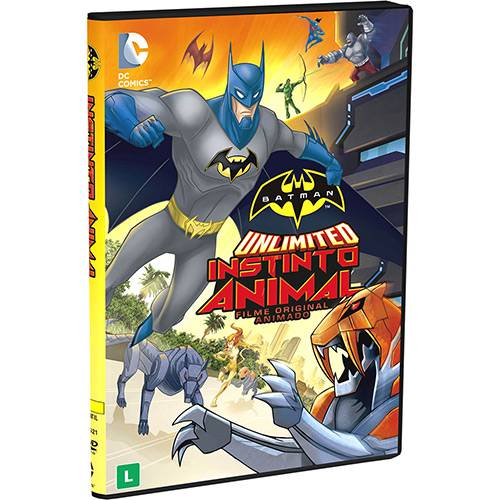 DVD - Batman Unlimited - Instinto Animal - Filme Original Animado