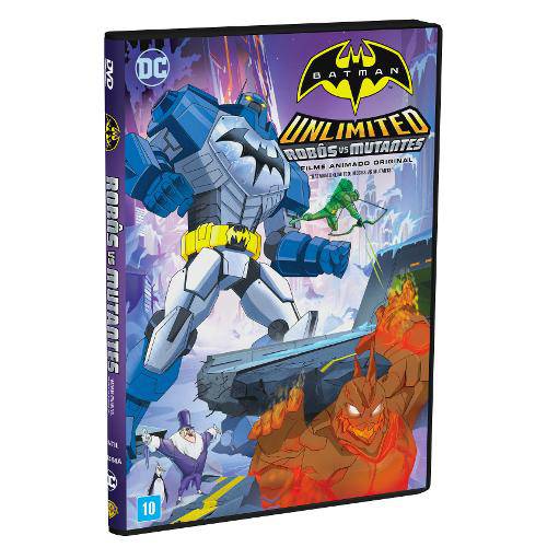 Dvd - Batman Unlimited: Robôs Vs. Mutantes - Filme Animado