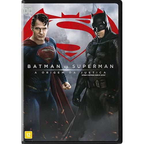DVD Batman VS Superman: a Origem da Justiça