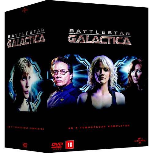 Dvd Battlestar Galactica - as 4 Temporadas Completas (24 Dvds)