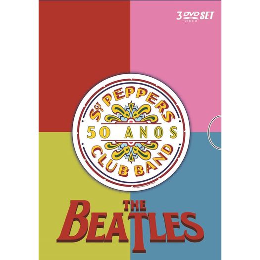 DVD Beatles - Sgt. Pepper'S Club Band 50 Anos (3 DVDs)