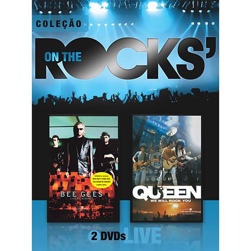 DVD Bee Gees & Queen - On The Rock's - Vol. 19 (Duplo)