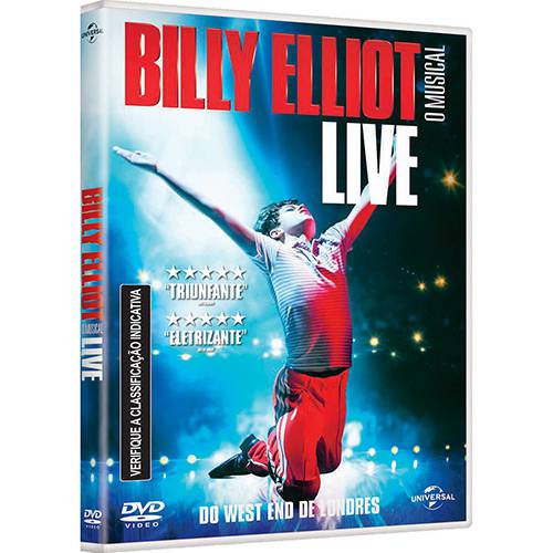DVD - Billy Elliot - o Musical