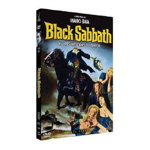 DVD Black Sabbath: as Três Máscaras do Terror