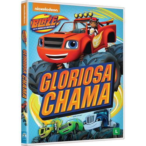 Dvd Blaze And The Monster Machines - Gloriosa Chama