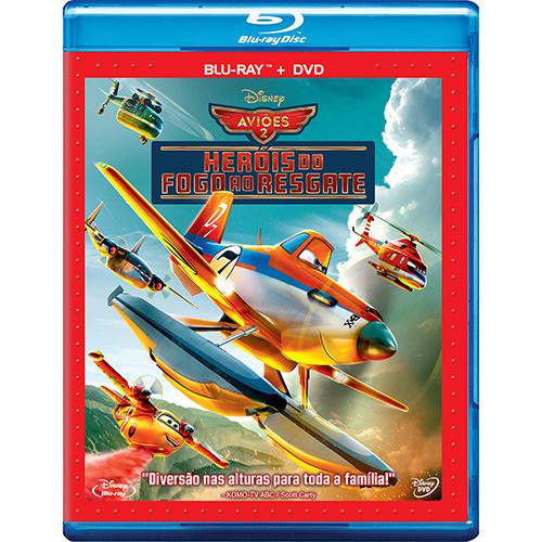 DVD + Blu-ray - Aviões 2: Heróis do Fogo ao Resgate (2 Discos)