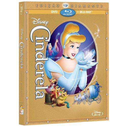 DVD - Blu-Ray - Cinderela: Edição Diamante
