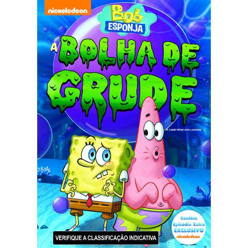 Dvd - Bob Esponja - a Bolha de Grude