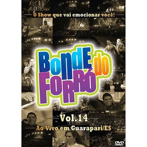 DVD - Bonde do Forró - Volume 14 - ao Vivo em Guarapari/ES