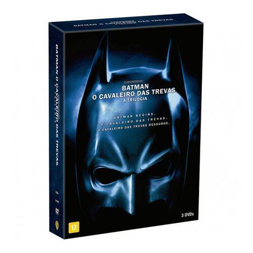 DVD Box Batman o Cavaleiro das Trevas - a Trilogia (3 Discos)