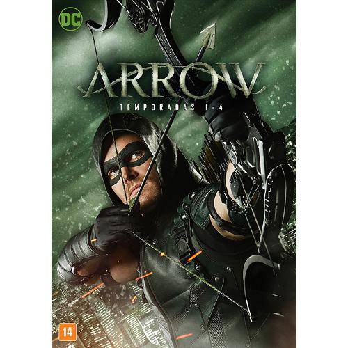 Dvd Box - Coleção Arrow - Primeira a Quarta Temporada