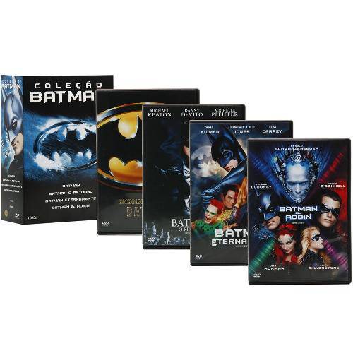 Dvd - Box Coleção Batman (4 Discos)