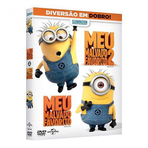 DVD-Box Meu Malvado Favorito + Meu Malvado Favorito 2
