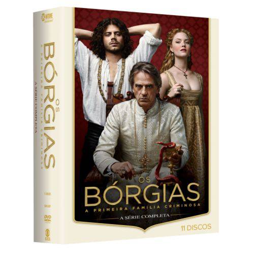 Dvd Box - os Bórgias - Série Completa 1ª a 3ª Temporada