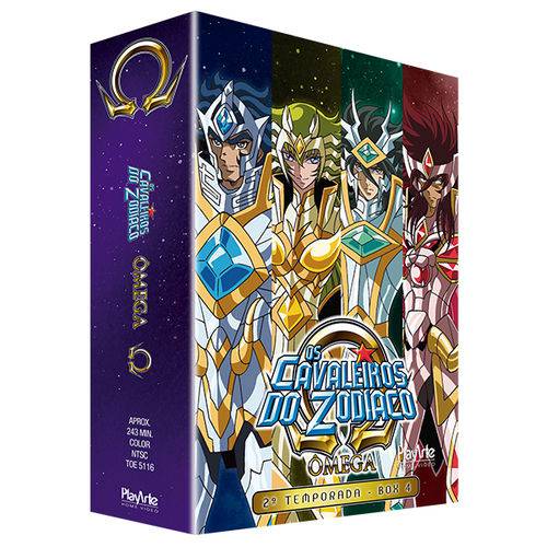 DVD Box - os Cavaleiros do Zodíaco Ômega - 2ª Temporada - Vol.4