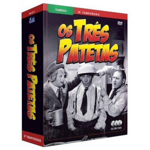 DVD-Box os Três Patetas: 2ª Temporada Completa (3 DVDs)