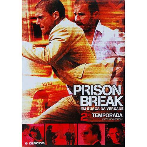 Dvd Box - Prison Break - em Busca da Verdade - a 2ª Temporada Completa (6 Discos)