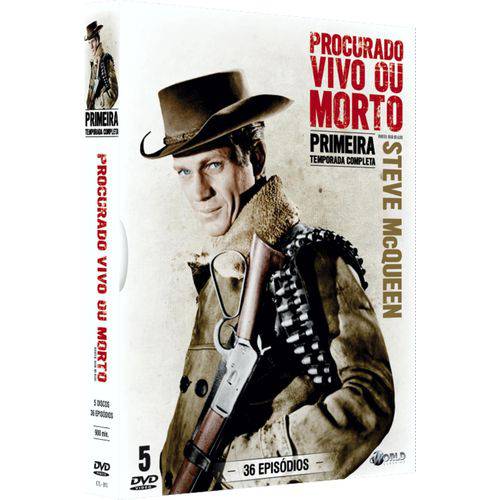 DVD Box Procurado Vivo ou Morto - 1ª Temporada - 5 Discos