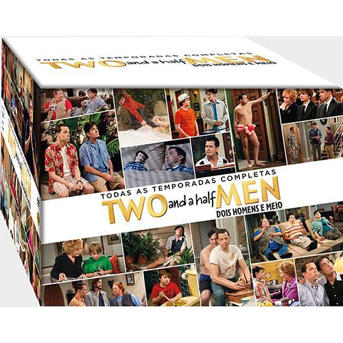 DVD - Box Two And a Half Men - Dois Homens e Meio - Todas as Temporadas Completas (39 Discos)