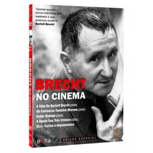 DVD Brecht no Cinema (3dvds)