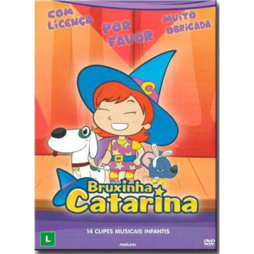 Dvd Bruxinha Catarina - 14 Clipes Musicais Infantis