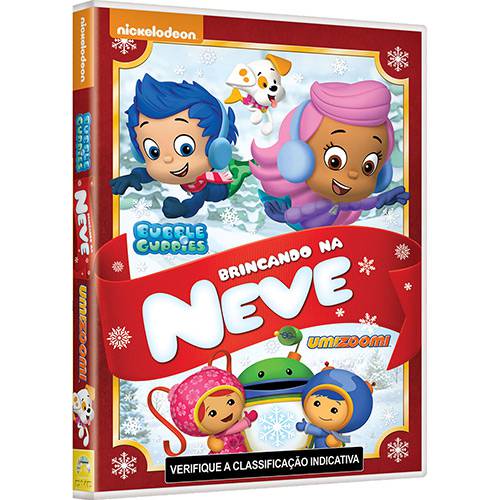 DVD - Bubble Guppies - Brincando na Neve