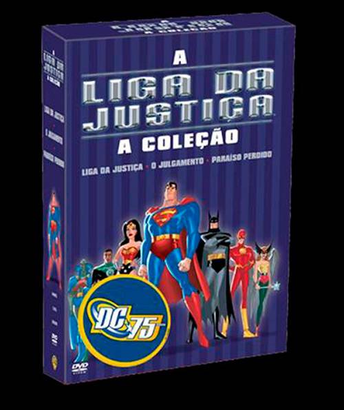 DVD Caixa Liga da Justiça (3 Dvds)