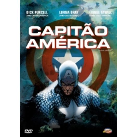 DVD Capitão América - Dick Purcell, Lorna Gray - 1944