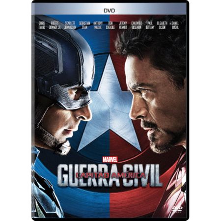 DVD Capitão América 3 - Guerra Civil